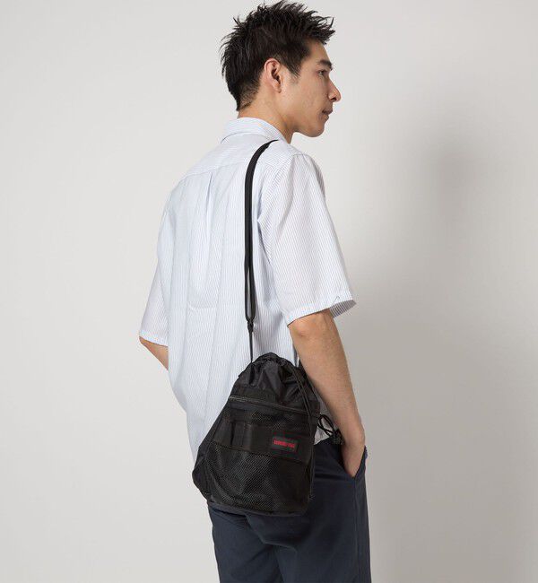 UNITED ARROWS green label relaxing「【別注】＜BRIEFING＞GLR リップストップ ドローストリング ショルダーバッグ」|ショルダー・メッセンジャー|