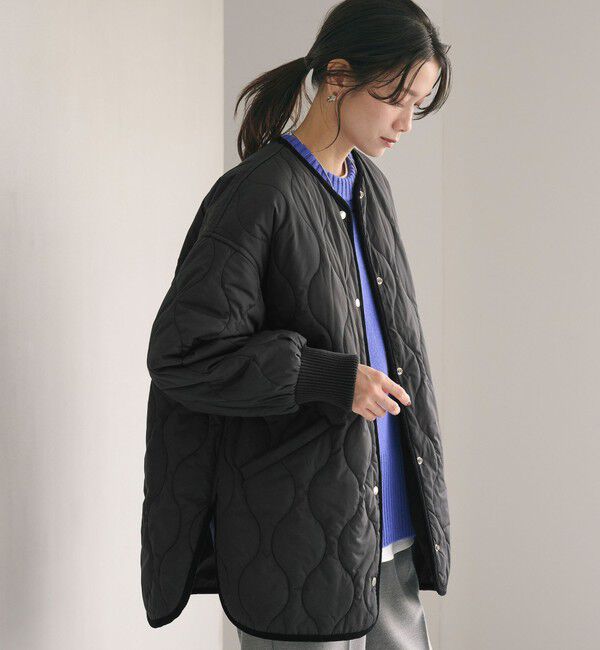 UNITED ARROWS green label relaxing「［size SHORTあり］リバーシブル キルティング ブルゾン ウォッシャブル 撥水」|ブルゾン・スタジャン|