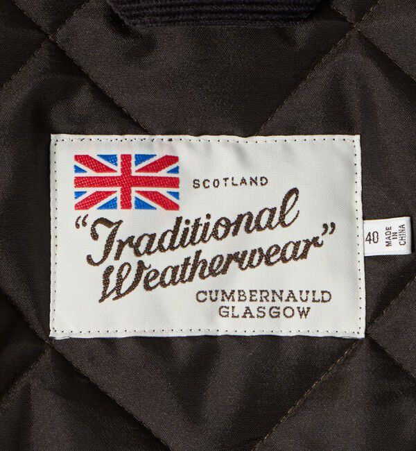 UNITED ARROWS green label relaxing「【別注】＜Traditional Weatherwear＞GLR バーズアイ ブラウン WAVERLY キルティングジャケット」|その他|