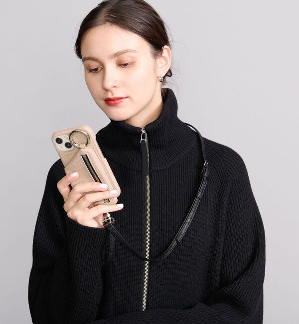 BEAUTY&YOUTH UNITED ARROWS「＜ajew＞CADENAS ストラップ iPhone14/16e共通対応ケース」|モバイルケース|