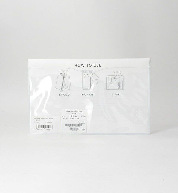 BEAUTY&YOUTH UNITED ARROWS「＜ajew＞CADENAS ストラップ iPhone14/16e共通対応ケース」|モバイルケース|