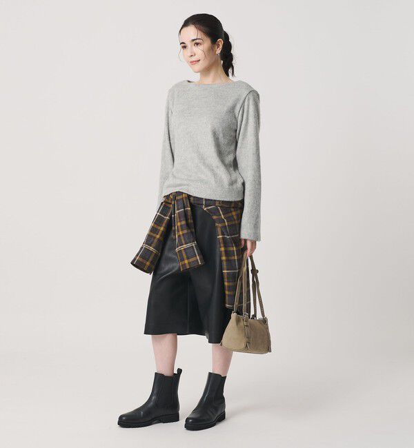 BEAUTY&YOUTH UNITED ARROWS「シャギー ボートネックプルオーバー ウォッシャブル」|Tシャツ・カットソー|