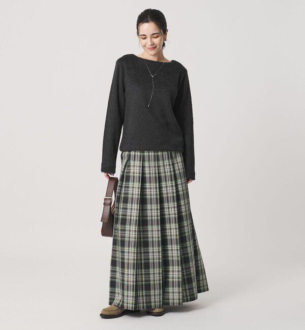 BEAUTY&YOUTH UNITED ARROWS「シャギー ボートネックプルオーバー ウォッシャブル」|Tシャツ・カットソー|