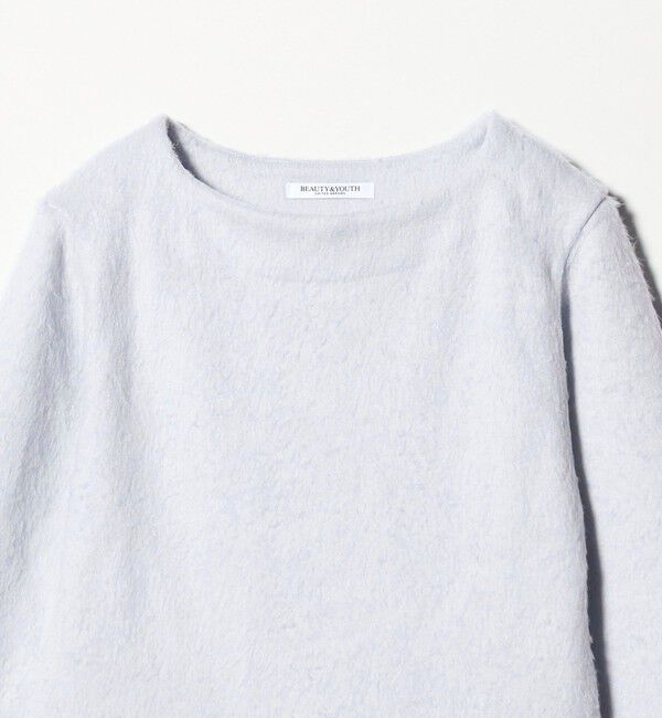 BEAUTY&YOUTH UNITED ARROWS「シャギー ボートネックプルオーバー ウォッシャブル」|Tシャツ・カットソー|