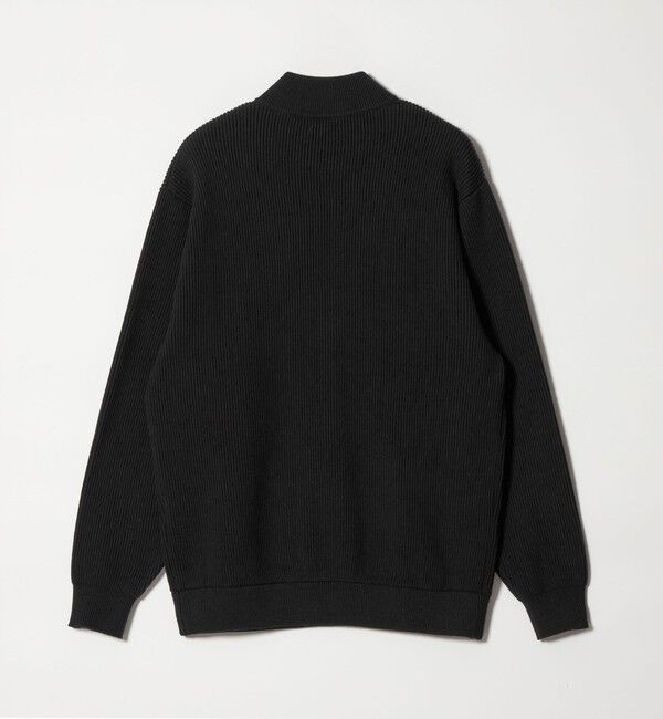 STEVEN ALAN「＜Steven Alan＞ T/C 9G アゼ ハーフジップ ドライバーズ ニット」|ニット・セーター|