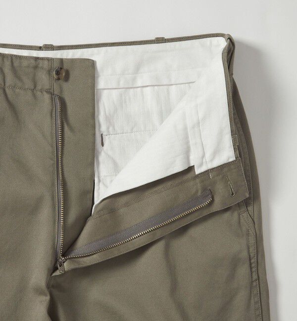 STEVEN ALAN「＜Steven Alan＞ ウエポン ニドム アーミー ノープリーツ トラウザーズ」|チノ|