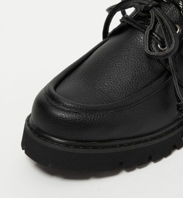 BEAUTY&YOUTH UNITED ARROWS「3WAY デッキシューズ ブラック」|デッキシューズ|