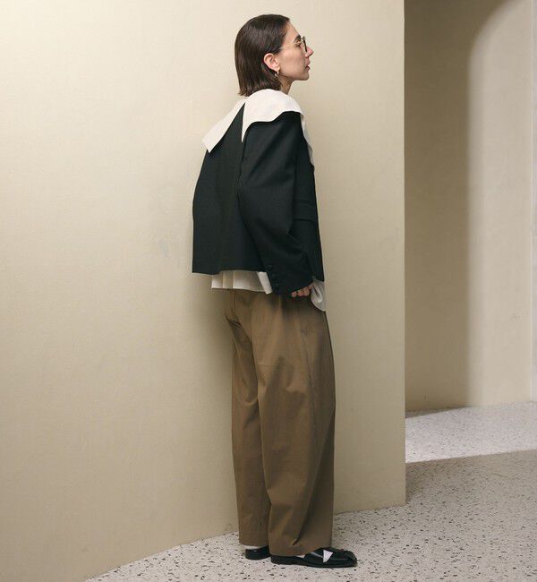 BEAUTY&YOUTH UNITED ARROWS「ツイードライク ノーカラージャケット」|ノーカラージャケット|