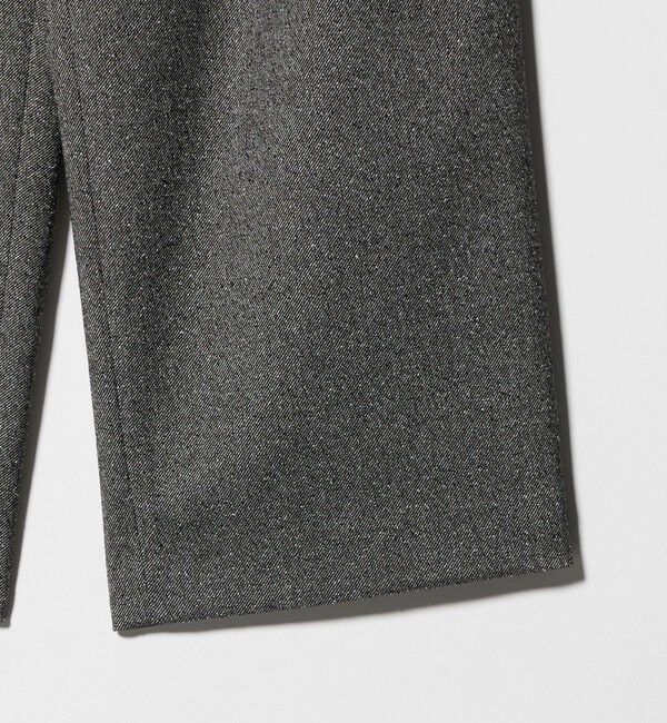 BEAUTY&YOUTH UNITED ARROWS「ツイードライク タックワイドパンツ」|スラックス|