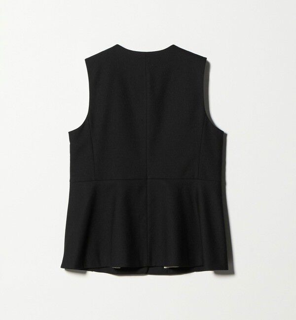 BEAUTY&YOUTH UNITED ARROWS「ツイードライク バックペプラム ベスト」|ベスト・ジレ|