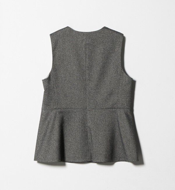 BEAUTY&YOUTH UNITED ARROWS「ツイードライク バックペプラム ベスト」|ベスト・ジレ|