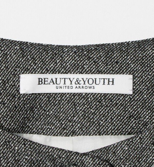 BEAUTY&YOUTH UNITED ARROWS「ツイードライク バックペプラム ベスト」|ベスト・ジレ|