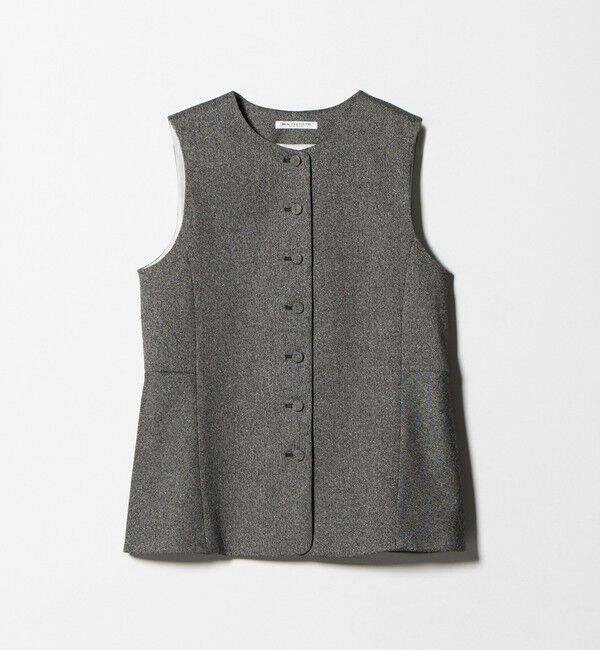 BEAUTY&YOUTH UNITED ARROWS「ツイードライク バックペプラム ベスト」|ベスト・ジレ|