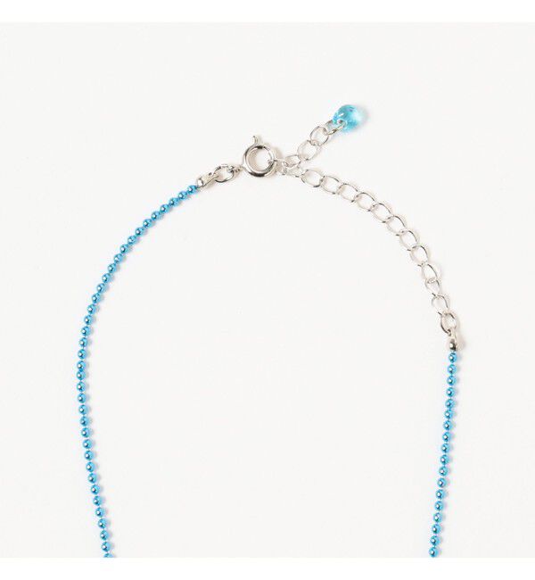 Ray BEAMS 「カラーボール チャーム クマ ネックレス」|ネックレス|