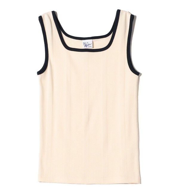 SHIPS for women「【SHIPS別注】miller:スクエアネック タンクトップ」|タンクトップ|