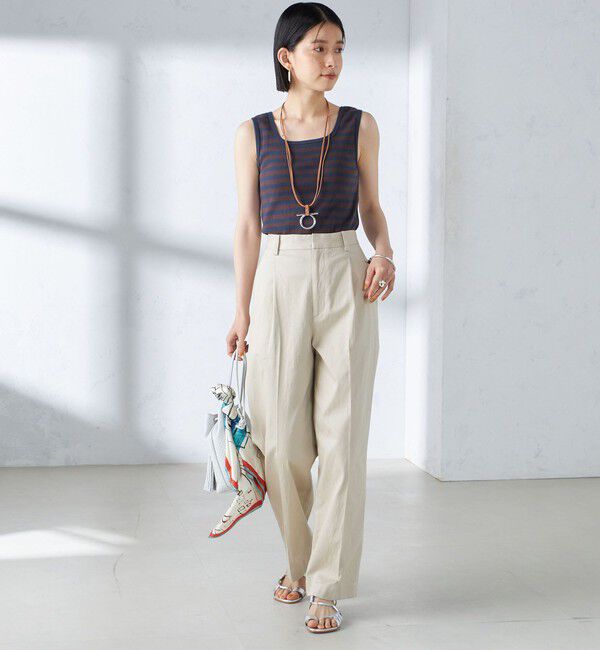 SHIPS for women「【SHIPS別注】miller:スクエアネック タンクトップ」|タンクトップ|