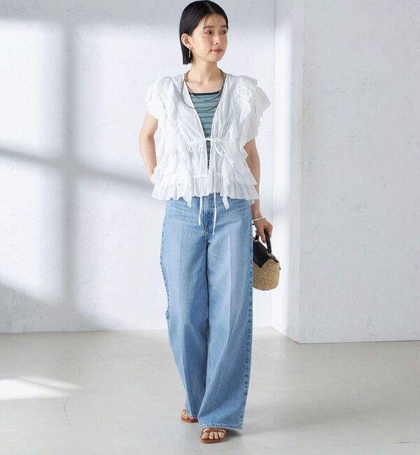 SHIPS for women「【SHIPS別注】miller:スクエアネック タンクトップ」|タンクトップ|