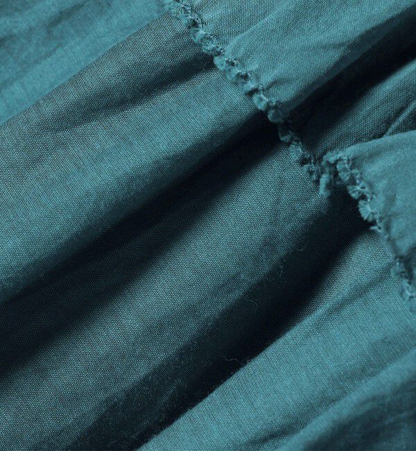 SHIPS for women「〈手洗い可能〉コットン シルク ローン フリル ブラウス」|シャツ・ブラウス|