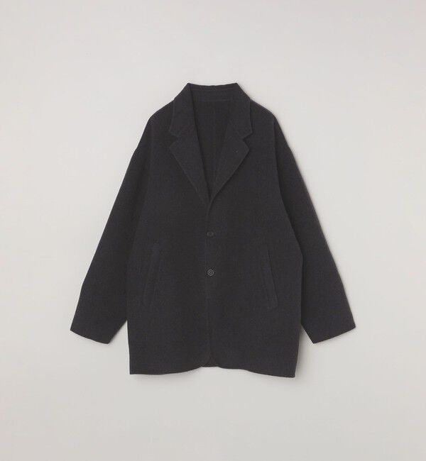 SHIPS any「SHIPS any: リバー メルトン オーバーサイズ ジャケット コート (チェスターコート)◇」|チェスターコート|