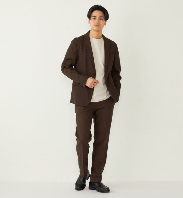 SHIPS Colors 「SHIPS Colors:シルケット コットン クルーネック Tシャツ (ロンT)◇」|Tシャツ・カットソー|