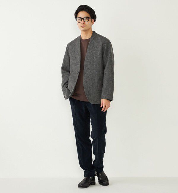 SHIPS Colors 「SHIPS Colors:シルケット コットン クルーネック Tシャツ (ロンT)◇」|Tシャツ・カットソー|