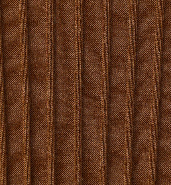 TOMORROWLAND collection「カシミヤシルクリブ ハーフスリーブプルオーバー」|ニット・セーター|