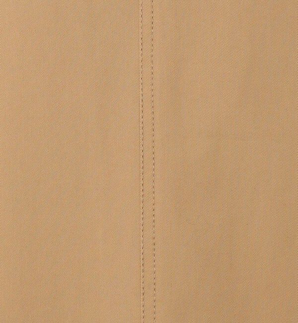 MACPHEE「コットンチノ Iラインロングスカート」|タイト|