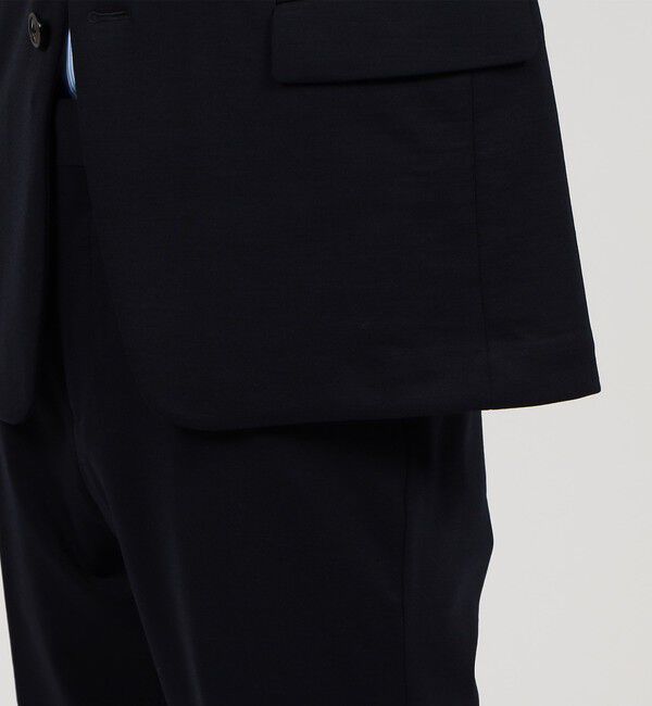 TOMORROWLAND MENS「ストレッチポンチ シングルブレステッド2Bジャケット」|テーラードジャケット|