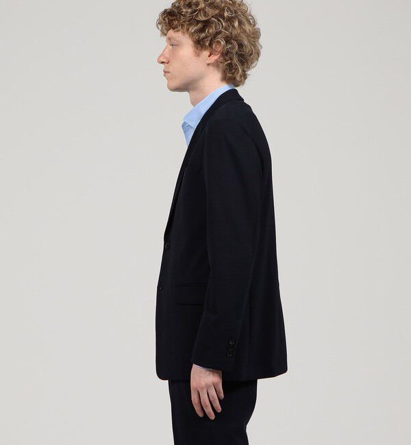 TOMORROWLAND MENS「ストレッチポンチ シングルブレステッド2Bジャケット」|テーラードジャケット|