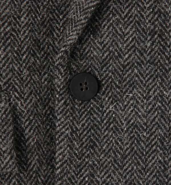 GALERIE VIE「ヘリンボーンツイード ジャケットコート」|テーラードジャケット|