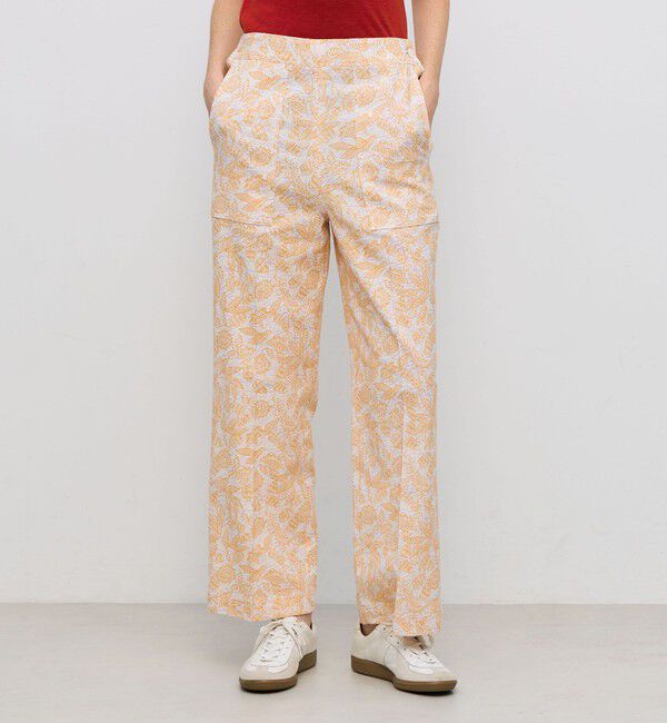 BACCA「レーヨンコットン ネッププリントパンツ」|その他|