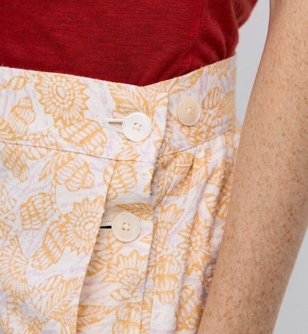 BACCA「レーヨンコットン ネッププリントパンツ」|その他|