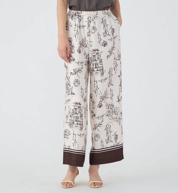 TOMORROWLAND collection「プロヴァンスプリント ストレートパンツ」|その他|