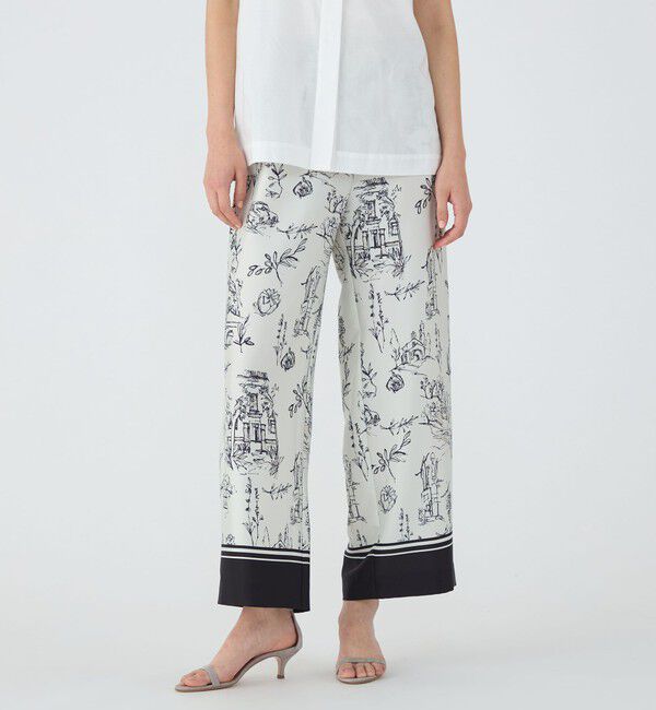 TOMORROWLAND collection「プロヴァンスプリント ストレートパンツ」|その他|