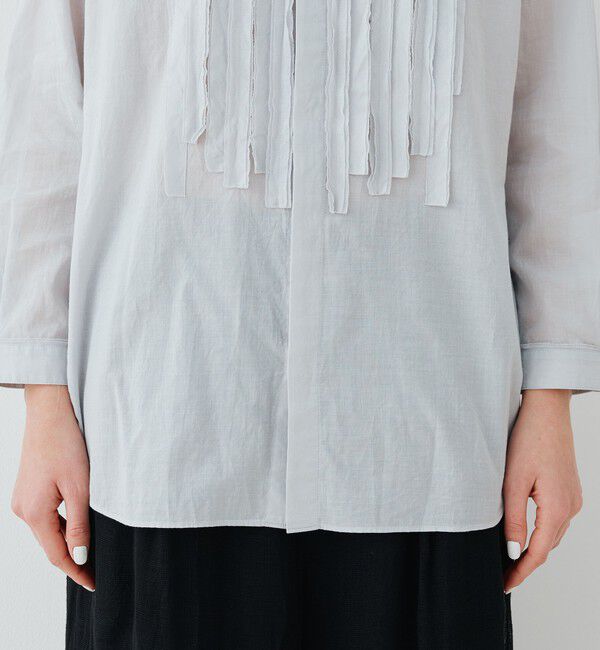 GALERIE VIE「インドコットン ブザムシャツ」|シャツ・ブラウス|