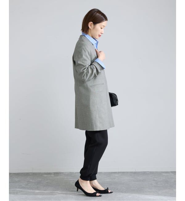 IENA「ウォッシャブル ジャケットドレス」|ワンピース|