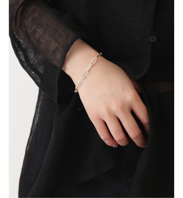 Spick and Span「【SAMH by LILAS】アラメチェーン17cmブレスレット SV」|ブレスレット・バングル|