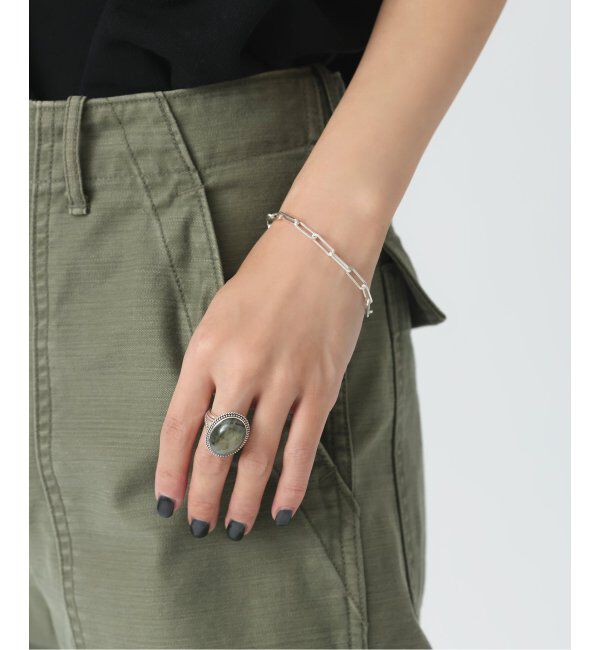 Spick and Span「【SAMH by LILAS】アラメチェーン17cmブレスレット SV」|ブレスレット・バングル|