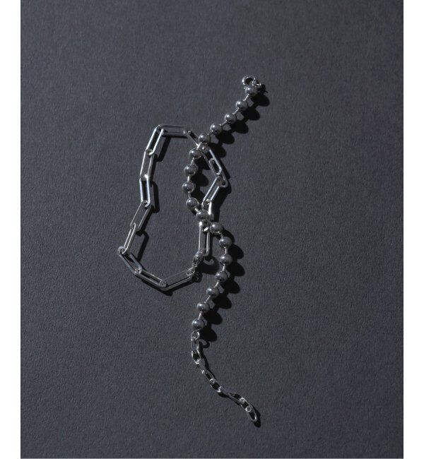 Spick and Span「【SAMH by LILAS】アラメチェーン17cmブレスレット SV」|ブレスレット・バングル|