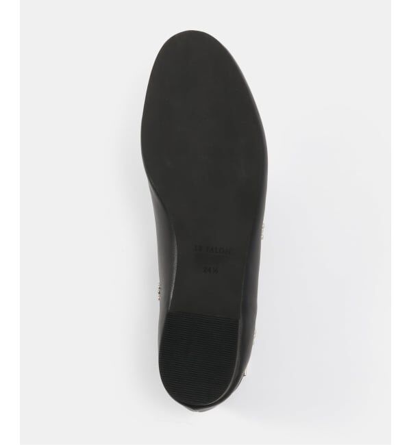  「ディープカットスタッズフラットシューズ」|その他|