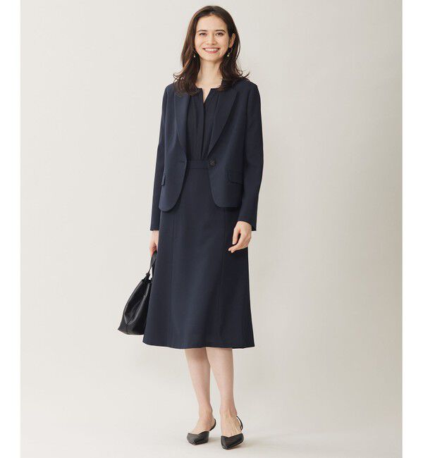 自由区「【セットアップ対応・UVカット・接触冷感・洗える】ライトストレッチフレア スカート」|スカート|