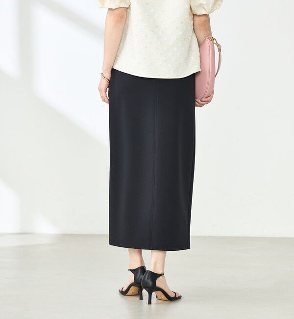 NOLLEY'S sophi「ウォッシャブルダンボール前後2WAYタイトスカート」|タイト|