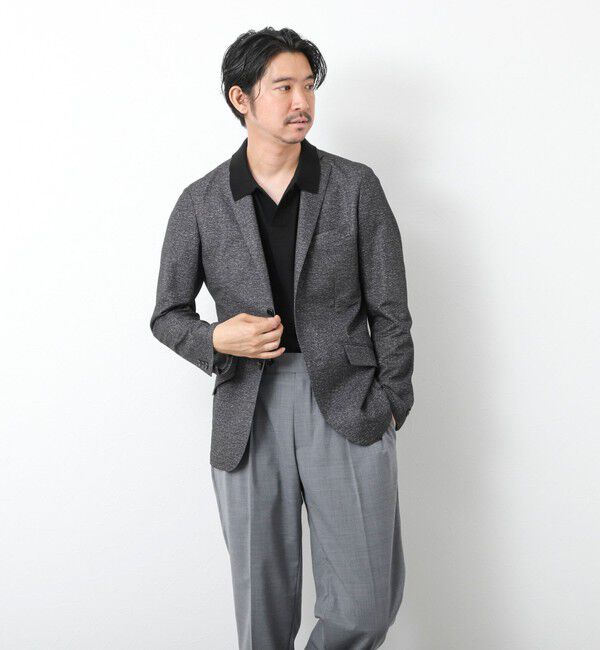 NOLLEY'S goodman「《PIMA COTTON》成型半袖 NSN スキッパーニットポロシャツ 25SS」|ポロシャツ|