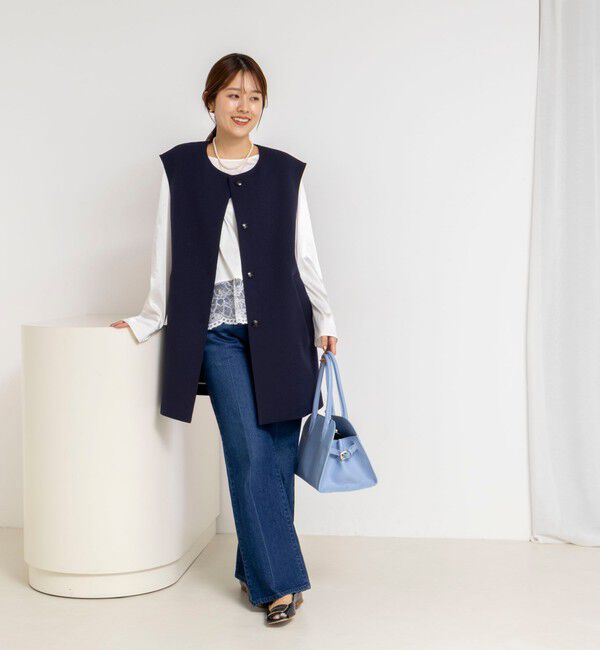 NOLLEY'S「ウォッシャブル撥水トリプルクロスジレ」|ベスト・ジレ|