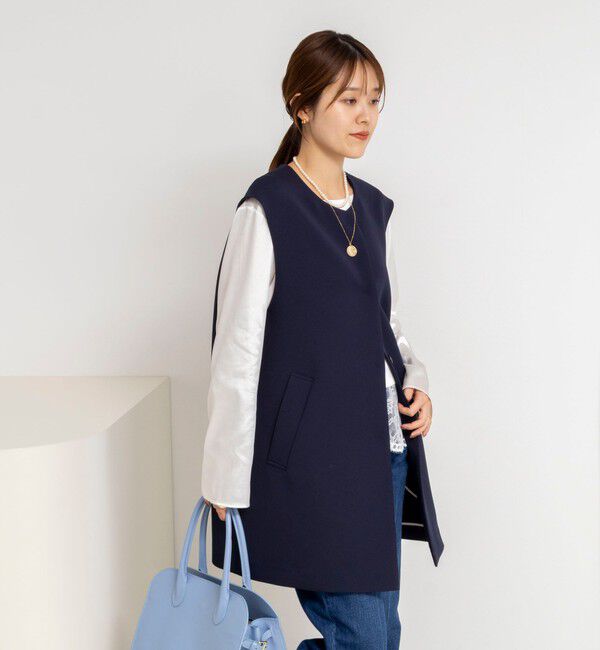 NOLLEY'S「ウォッシャブル撥水トリプルクロスジレ」|ベスト・ジレ|