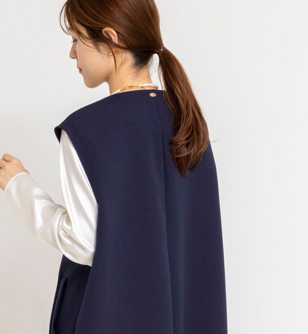 NOLLEY'S「ウォッシャブル撥水トリプルクロスジレ」|ベスト・ジレ|