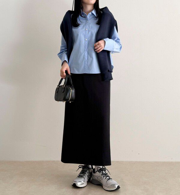 fredy emue「【セットアップ対応】パウダリーツイルイージータイトスカート」|タイト|