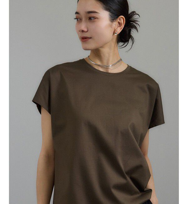 SALON adam et rope'「プリマベールリラックスドルマンスリーブプルオーバー［UVケア・洗濯耐久］」|Tシャツ・カットソー|