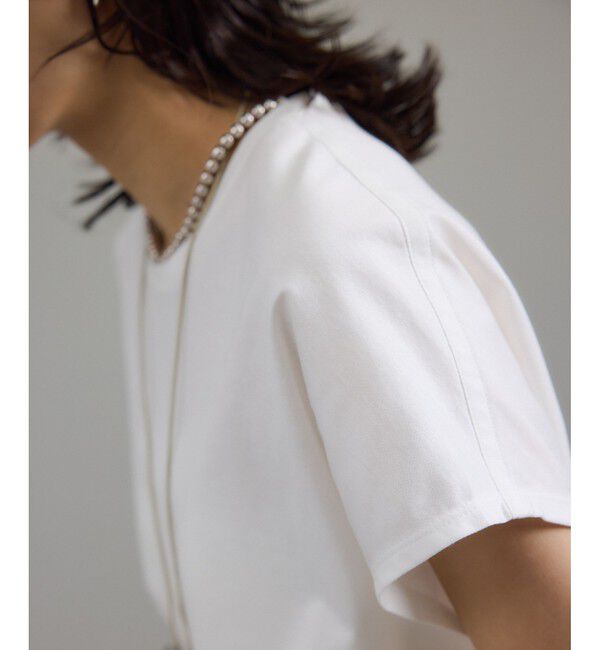 SALON adam et rope'「プリマベールリラックスドルマンスリーブプルオーバー［UVケア・洗濯耐久］」|Tシャツ・カットソー|