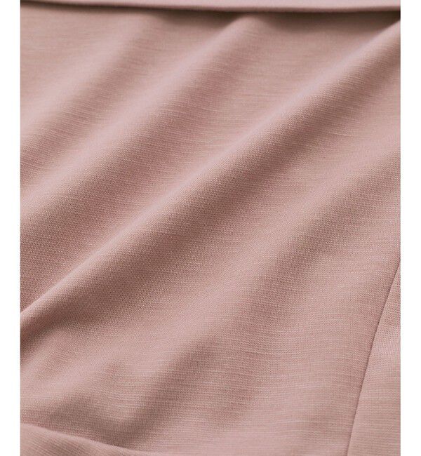 VIS「【WEB限定】ビッグカラーペプラムカットソー」|Tシャツ・カットソー|